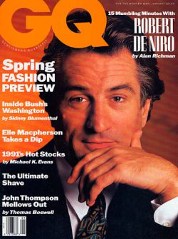Винтажные обложки GQ с лучшими актёрами