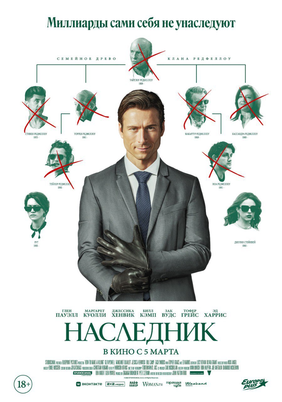 Новинки кино / сериалов (март 2026)